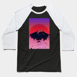 Kilimanjaro hill sunset Baseball T-Shirt